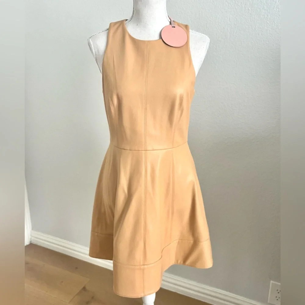 New Alexis Lorenza Tan Mini Dress - Picture 4 of 8